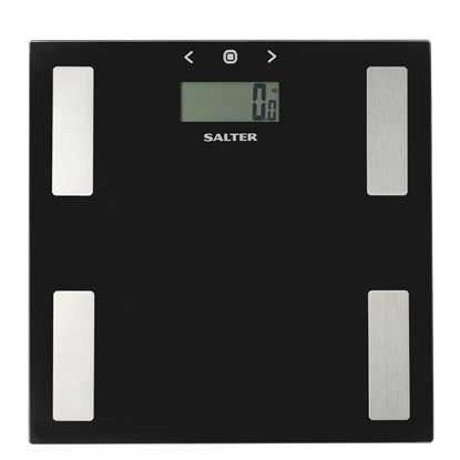 Attēls no Salter 9150 BFEU12 Glass Analyser Bathroom Scales, Black