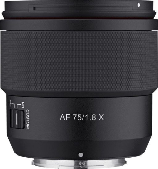Picture of Samyang AF 1,8/75 FE      Fuji X
