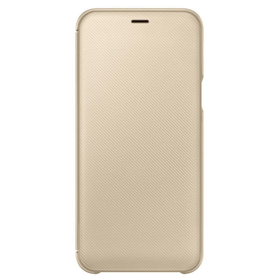 Picture of Samsung A6 Plus 2018 A605 Wallet Cover EF-WA605CFE Gold