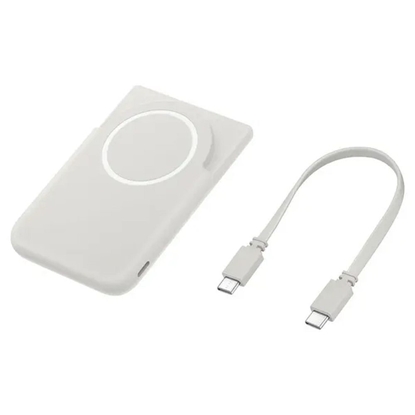 Picture of Samsung Samsung Magnetic Wireless Battery Pack 15W/25W 5000mAh EB-U2500XJEGWW grey blister