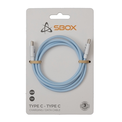 Picture of Sbox TYPE-C-1-BL Type C - Type C M/M 1m Blue