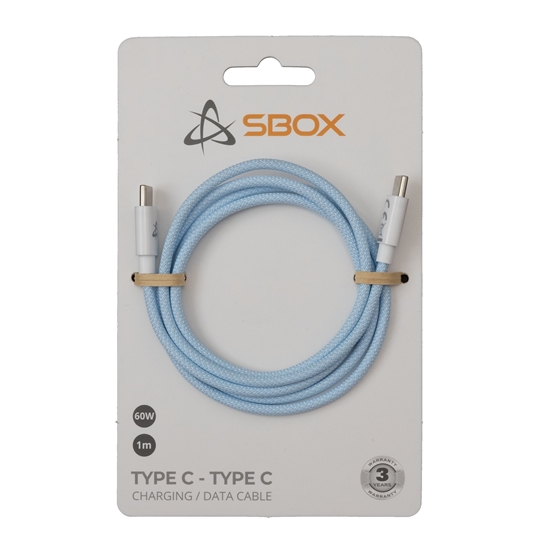 Picture of Sbox TYPE-C-1-BL Type C - Type C M/M 1m Blue
