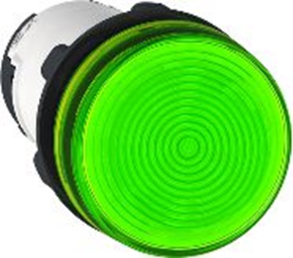 Attēls no Schneider Electric Lampka sygnalizacyjna 22mm zielona 230V AC/DC (XB7EV63P)
