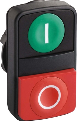 Изображение Schneider Electric Napd przycisku podwójny IP66 zielony czerwony ZB5AL7341