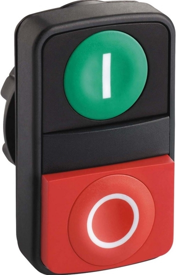 Picture of Schneider Electric Napd przycisku podwójny IP66 zielony czerwony ZB5AL7341