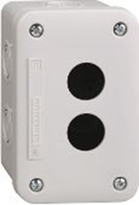 Изображение Schneider Electric Obudowa kasety 2-otworowa 22mm szara IP54 (XALE2)