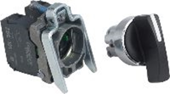 Picture of Schneider Electric Przecznik 3 pooeniowy pokrto 22mm czarny 2Z z samopowrotem (XB4BJ53)