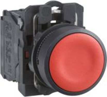 Изображение Schneider Electric Przycisk sterowniczy 22mm czerwony z samopowrotem 1R (XB5AA42)