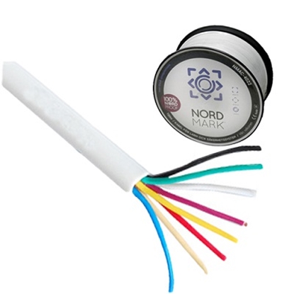 Изображение Security and alarm cable NMAC-80/22, 8x0.22, 100m