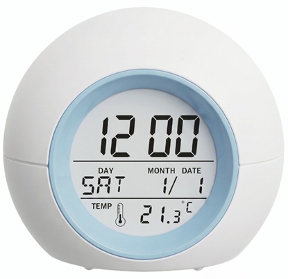 Attēls no Setty JZ-212 Alarm clock with LED display blue