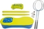 Attēls no SFS AKCES.  Badminton Set "Compact"