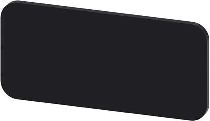 Picture of Siemens Etykieta wkadana lub samoprzylepna 12.5 x 27mm czarna biae litery bez inskrypcji do samodzielnego opisu 3SU1900-0AC16-0AA0