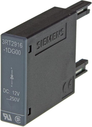 Attēls no Siemens Ukad tumicy dioda 12-250V DC S00 (3RT2916-1DG00)