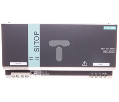 Attēls no Siemens Zasilacz impulsowy 320-550V AC/ 24VDC 40A ATEX EX II 6EP1437-3BA00 - 6EP1437-3BA00