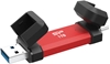 Picture of Silicon Power DS72 | 1000 GB | USB Type-A/USB Type-C 3.2 Gen 2 | Red