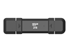 Изображение Silicon Power Portable External SSD | DS72 | 500 GB | USB Type-A/USB Type-C 3.2 Gen 2 | Black