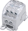 Picture of Simet Blok rozdzielczy - uniwersalny Al/Cu SUB 220 (82060) SIMBLOCK szary 81650002