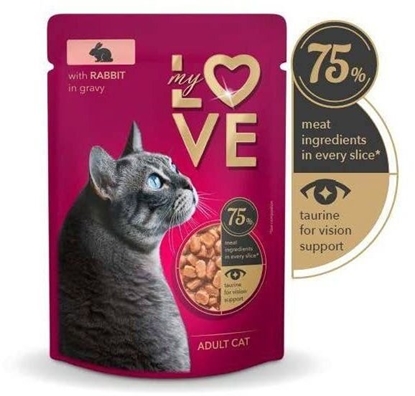 Изображение Synteza MY LOVE sasz. 85g KRÓLIK w sosie  /24