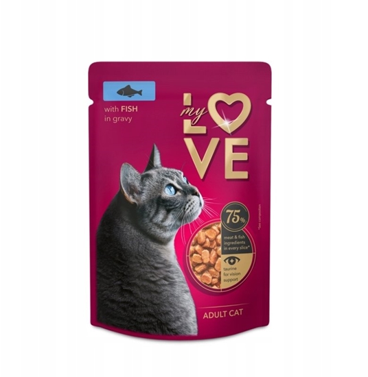 Изображение Synteza MY LOVE sasz. 85g RYBA w sosie  /24