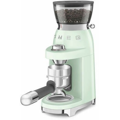 Изображение Smeg CGF03PGEU 50’s Style Coffee Grinder Pastel green