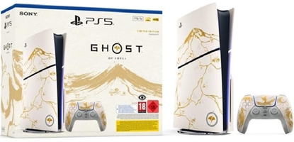 Изображение Sony Playstation 5 Slim E-Chassis Ghost of Yotei