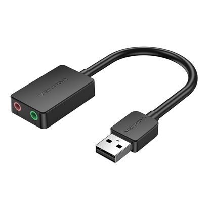 Attēls no SOUND CARD USB 2-PORT/0.15M CDYB0 VENTION