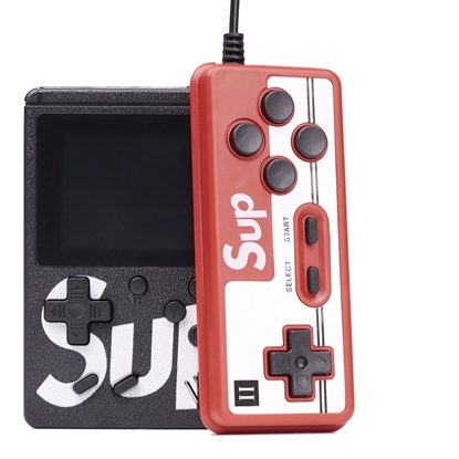 Изображение Spēļu konsole RoGer Retro mini 400 Games Black + Remote
