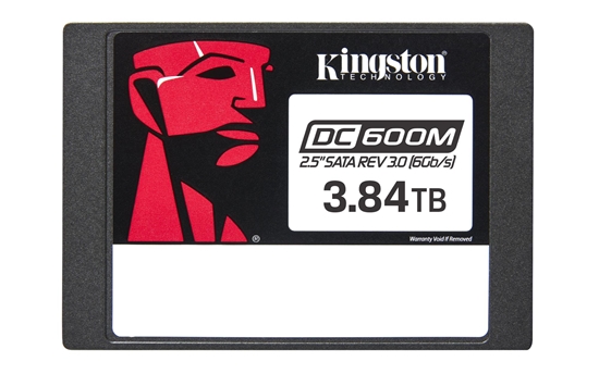 Picture of SSD|KINGSTON|7008xTBW rating|MTBF 2000000 h|Read speed 560 MB/s|Write speed 530 MB/s|Serial ATA III|2.5"|3840 GB|DC600M|SEDC600M/3840G