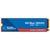 Picture of SSD|SANDISK|300xTBW rating|MTBF 1750000 h|Read speed 6600 MB/s|Write speed 5600 MB/s|NVMe Yes|PCI Express 4.0|M.2|500 GB|POWERED BY SANDISK|Blue SN5100|WDS500G5B0E-00CPE0