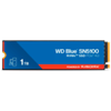 Picture of SSD|SANDISK|600xTBW rating|MTBF 1750000 h|Read speed 7100 MB/s|Write speed 6700 MB/s|NVMe Yes|PCI Express 4.0|M.2|1000 GB|POWERED BY SANDISK|Blue SN5100|WDS100T5B0E-00CPE0