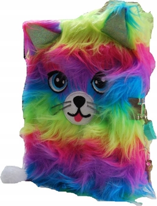 Picture of St. Majewski Pamitnik z kódk 3D "wochacz" A5, 96k RAINBOW CAT Papier TARGI