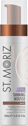 Picture of St. Moriz Advanced Pro Colour Correcting Mousse advanced mus do opalania z efektem korekty koloru Dark 200ml