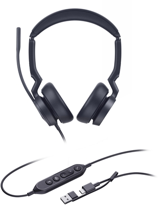 Attēls no Suchawki Yealink Headset UH46 Dual Teams USB-C/A