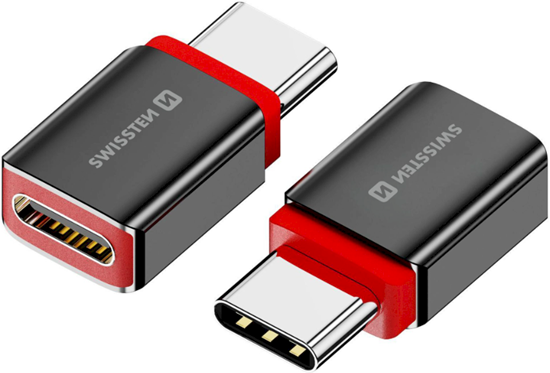 Picture of Swissten DataGUARD Charging Adapter with Data Blocking USB-C to USB-C