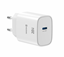 Picture of Swissten Edge Travel Charger USB-C GaN 20W White