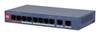 Picture of Switch|DAHUA|DH-CS4010-8ET2GT-110|Switch layer L2|8xRJ-45 ports|RJ-45 Ports Type Fast Ethernet (10/100)|2xGigabit Ethernet (copper) ports quantity|8xPower over Ethernet (PoE) ports quantity|Total Power over Ethernet (PoE) budget 110 W|CS4010-8ET2GT-110