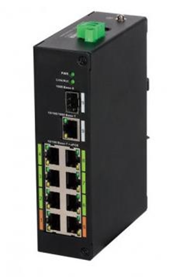 Picture of Switch|DAHUA|LR2110-8ET-120-V2|PoE ports 8|DH-LR2110-8ET-120-V2