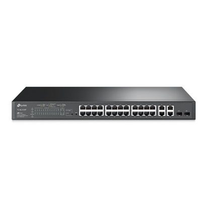 Изображение Switch|TP-LINK|SL2428P|Rack|PoE+ ports 24|250 Watts|SL2428P