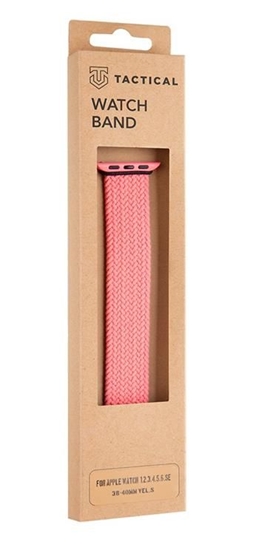 Picture of Tactical Apple Watch 38mm / 40mm Size S Braided String Band Pink