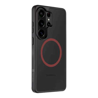 Attēls no Tactical MagForce Hyperstealth 2.0 Cover for Samsung Galaxy S26 Ultra / black/red