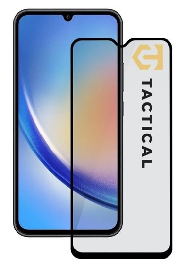 Picture of Tactical Samsung Galaxy A34 5G Glass Shield 5D full glue Black
