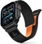 Picture of Tech-Protect TECH-PROTECT NYLON ELITE APPLE WATCH 8 / 9 / 10 / 11 / SE / ULTRA (44 / 45 / 46 / 49 MM) BLACK/ORANGE
