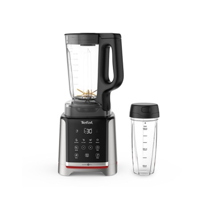 Attēls no TEFAL | Blender | Infiny Mix+ BL91HD31 | Tabletop | 1600 W | Jar material Tritan | Jar capacity 2.6 L | Ice crushing | Stainless Steel/Black