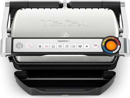 Attēls no TEFAL Electric Grill | GC718D10 OptiGrill | Electric Grill | 2000 W | Stainless Steel/Black