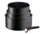 Изображение TEFAL Pot Set, 4 pcs | L7649453 Ingenio Ultimate | Aluminum | Black