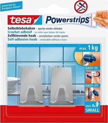 Attēls no Tesa Powerstrips Metalowy hak Small 1 kg