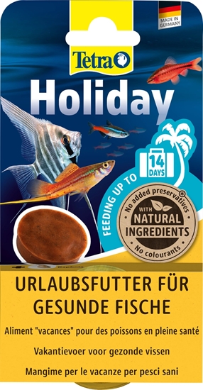 Picture of Tetra TETRA Holiday Pokarm wakacyjny dla wszystkich ryb ozdobnych do 14 dni 30g