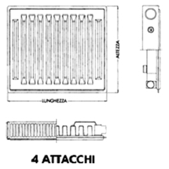 Изображение Tērauda radiatori K-tips