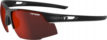 Изображение TIFOSI Okulary CENTUS gloss black (1 szko Smoke Red 15,4% transmisja wiata)