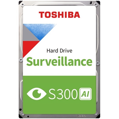 Attēls no Toshiba Hard Drive BULK/OEM | S300 AI Surveillance | 7200 RPM | 24000 GB